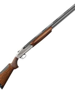 Benelli 828 U Field Nickel Plated Receiver Walnut/Blued 12 Gauge 3in Over Under Shotgun - 26in