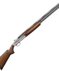 Benelli 828 U Nickel Plated Receiver Walnut/Blued 12 Gauge 3in Over Under Shotgun - 30in